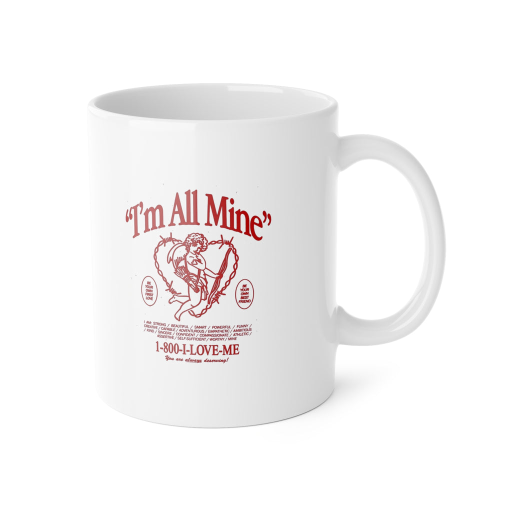 Ceramic Mug — I’m All Mine' Vintage Coffee Cup
