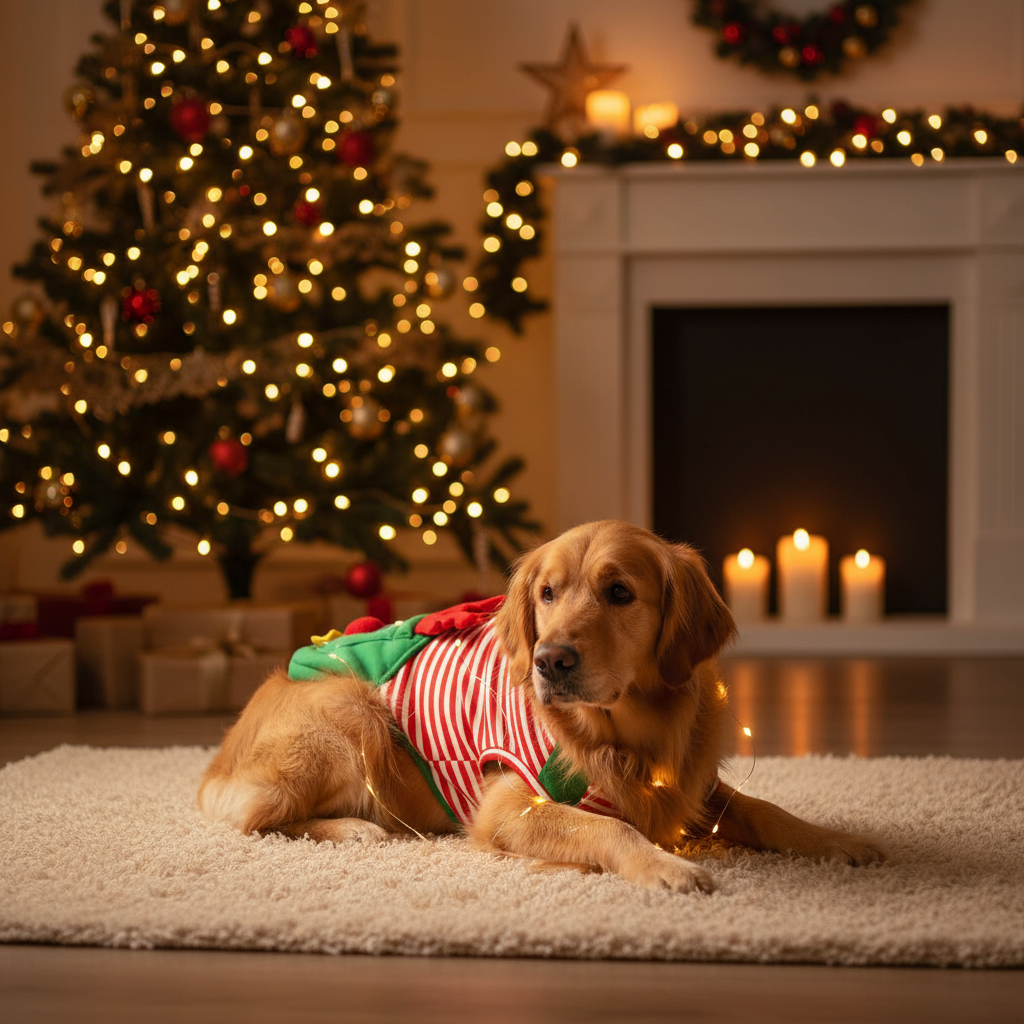 Festive Furry Friend Sweatshirt™