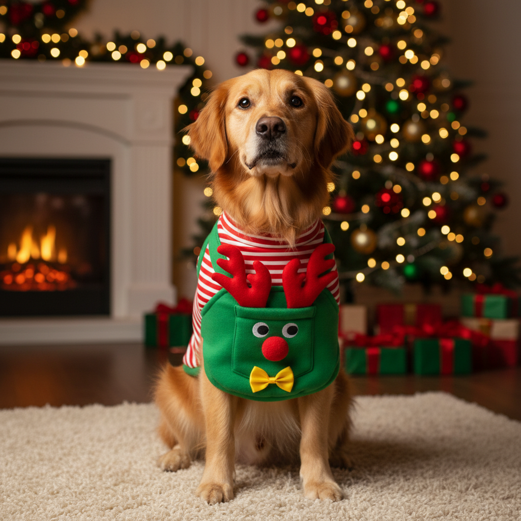 Festive Furry Friend Sweatshirt™